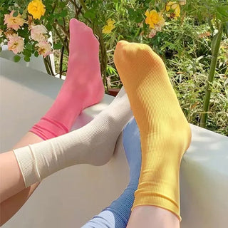 Plain colored stockings/socks