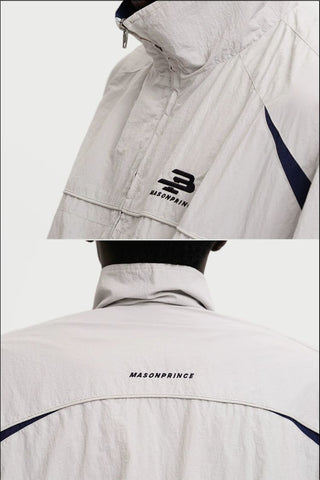 [MASONPRINCE] Structured Track Jacket & Pants Set