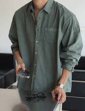 Copper Pigment Shirt (9 colors, M~L)
