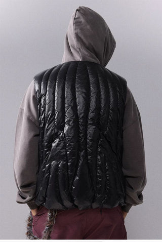 [Monterest] Irregular Quilted Down Vest