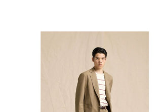 [CULTUM] Washed Cotton High Waist Deck Pants