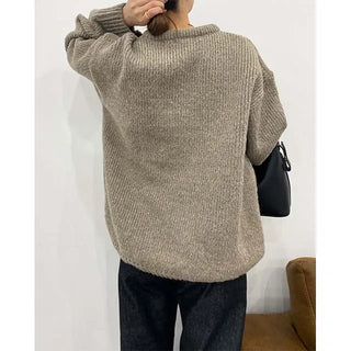 pumpkin round knit