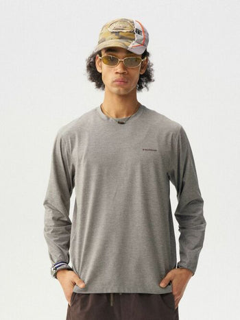[Monterest] Quick-Dry Antibacterial Logo Long Sleeve Tee