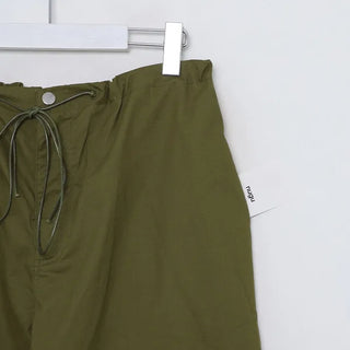 Wide Banding String Pants
