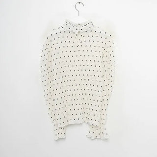 Polka dot blouse