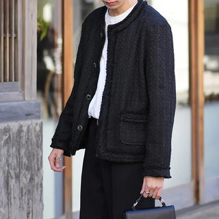 Black tweed jacket