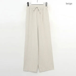 Striped Banding Pants