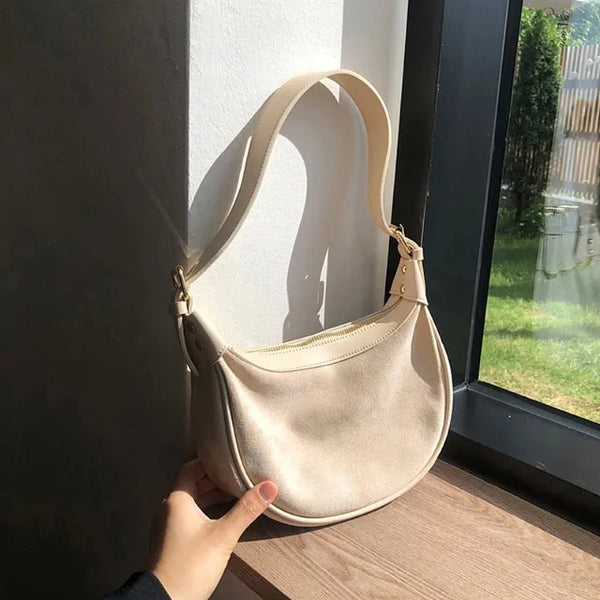 Suede Mini Shoulder Bag (5 colors)