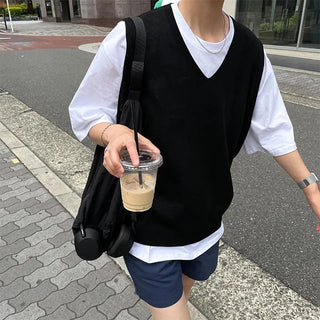 that linen vest