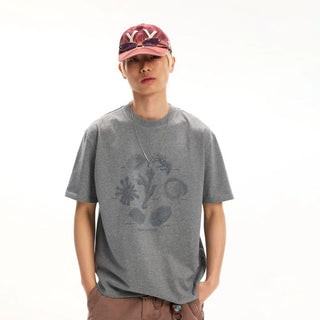 [Monterest] Outdoor Graphic Print Relaxed Fit Tee