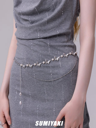 butterfly waist chain