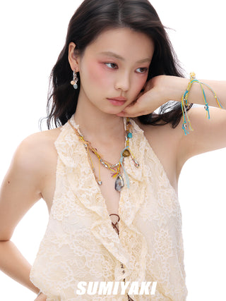 woven rope necklace