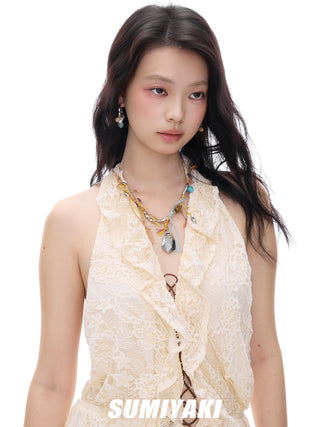 woven rope necklace