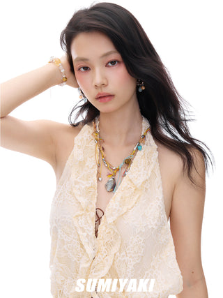 woven rope necklace