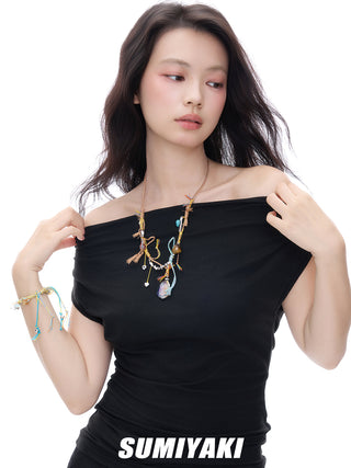 woven rope necklace