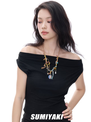 woven rope necklace