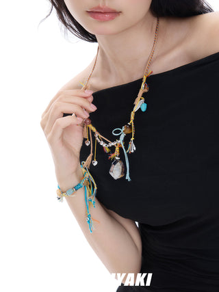 woven rope necklace