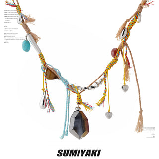 woven rope necklace
