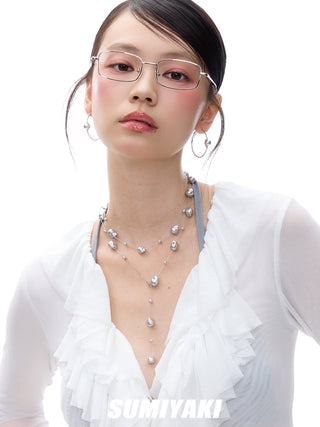 broken pearl necklace