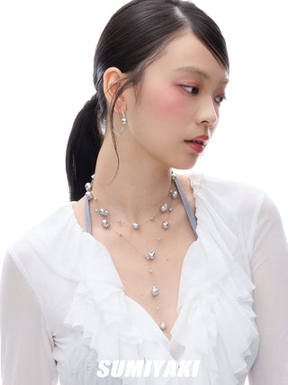 broken pearl necklace