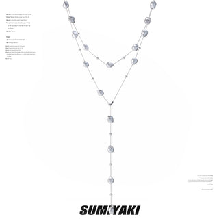 broken pearl necklace
