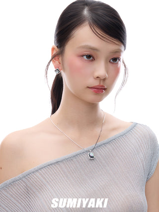 cat eye earrings