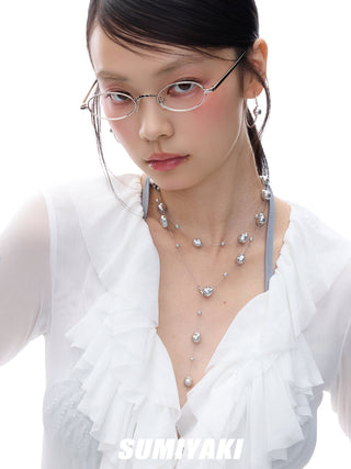 broken pearl necklace