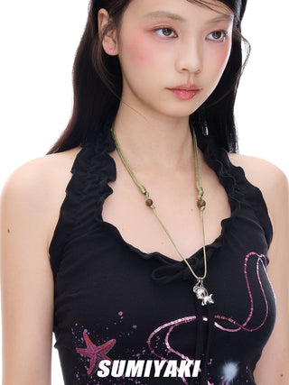 pony coin necklace