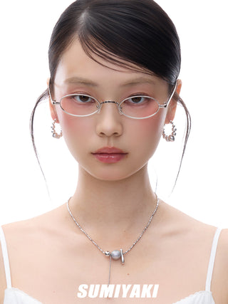 pearl stud earrings
