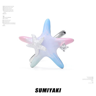 starfish shell ring