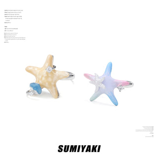 starfish shell ring
