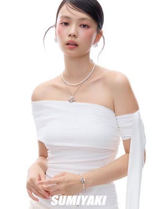 double pearl necklace