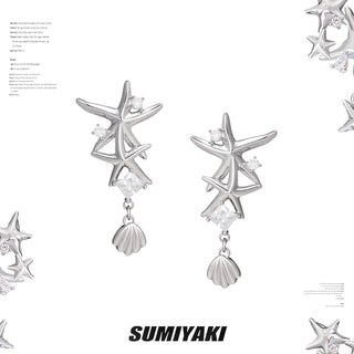 starfish luxury earrings