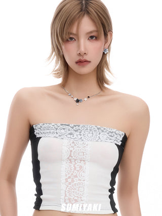 sakura flower necklace