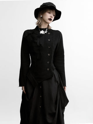 sakura tassel collar