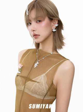 cherry blossom earrings