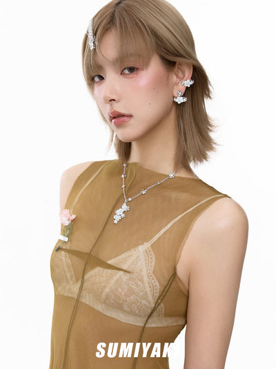 cherry blossom earrings