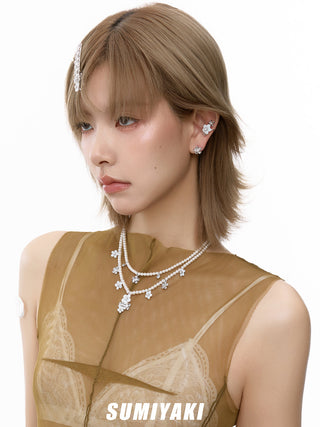 cherry blossom earrings