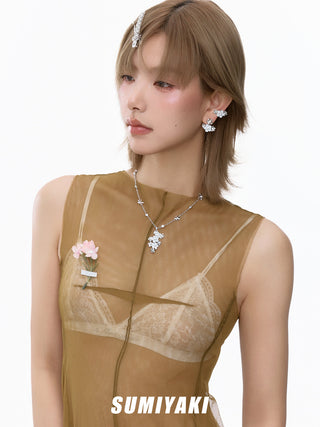 cherry blossom earrings