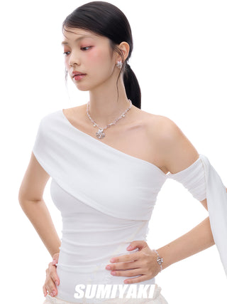 bow silver earrings