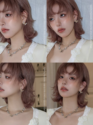 butterfly clavicle chain
