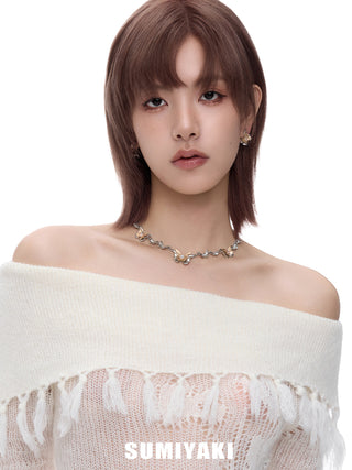 butterfly clavicle chain