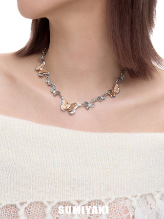 butterfly clavicle chain