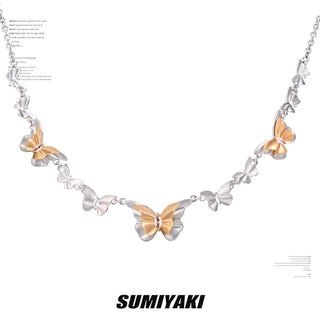butterfly clavicle chain