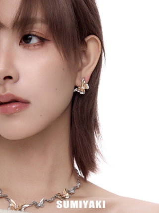 butterfly earrings