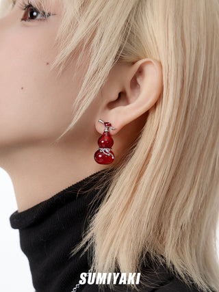 lucky gourd earrings