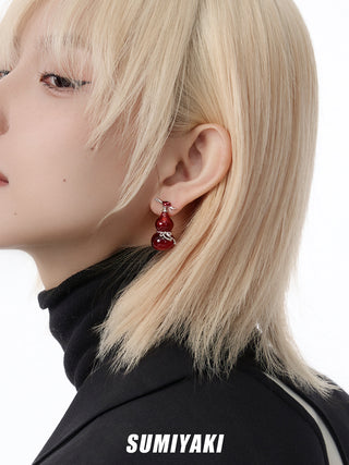 lucky gourd earrings