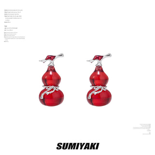 lucky gourd earrings