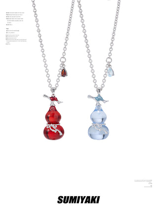 red gourd necklace