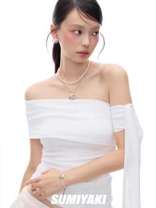 bow silver earrings